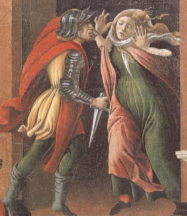 Sandro Botticelli Stories of Lucretia (mk36)